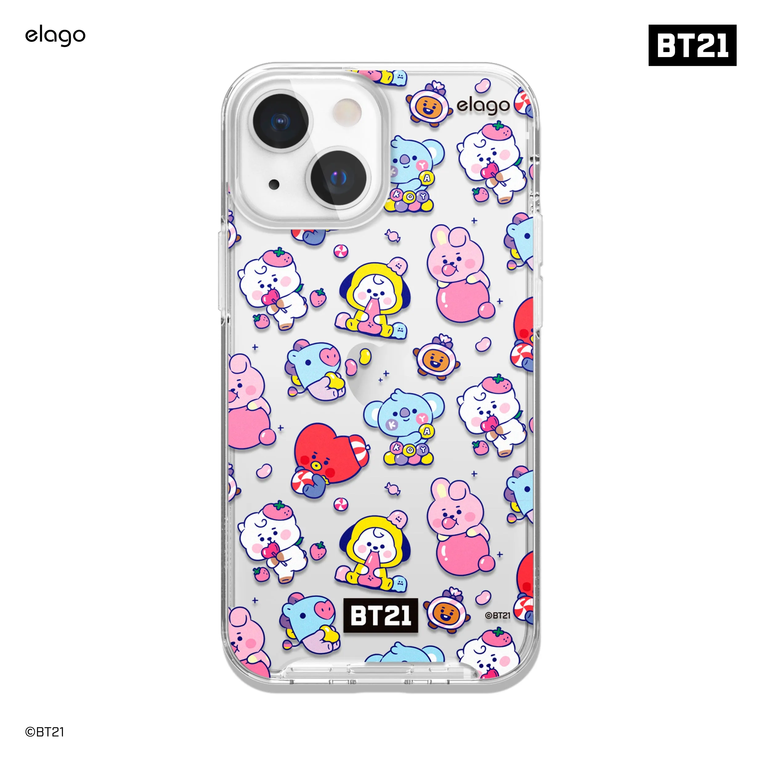 Editors Pick BT21 | elago Jelly Candy Case for iPhone 13 Mini  Limited Release!