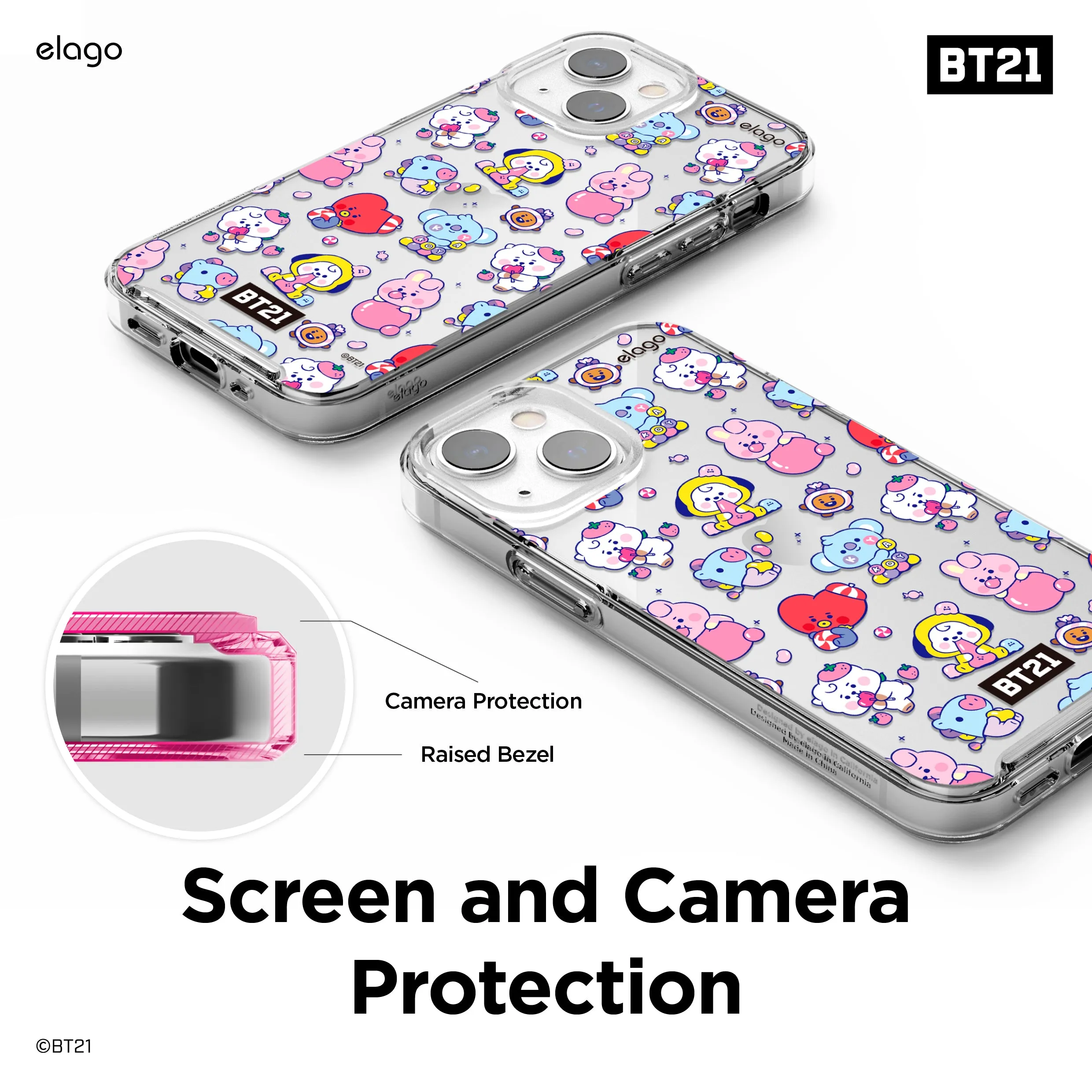 Editors Pick BT21 | elago Jelly Candy Case for iPhone 13 Mini  Limited Release!