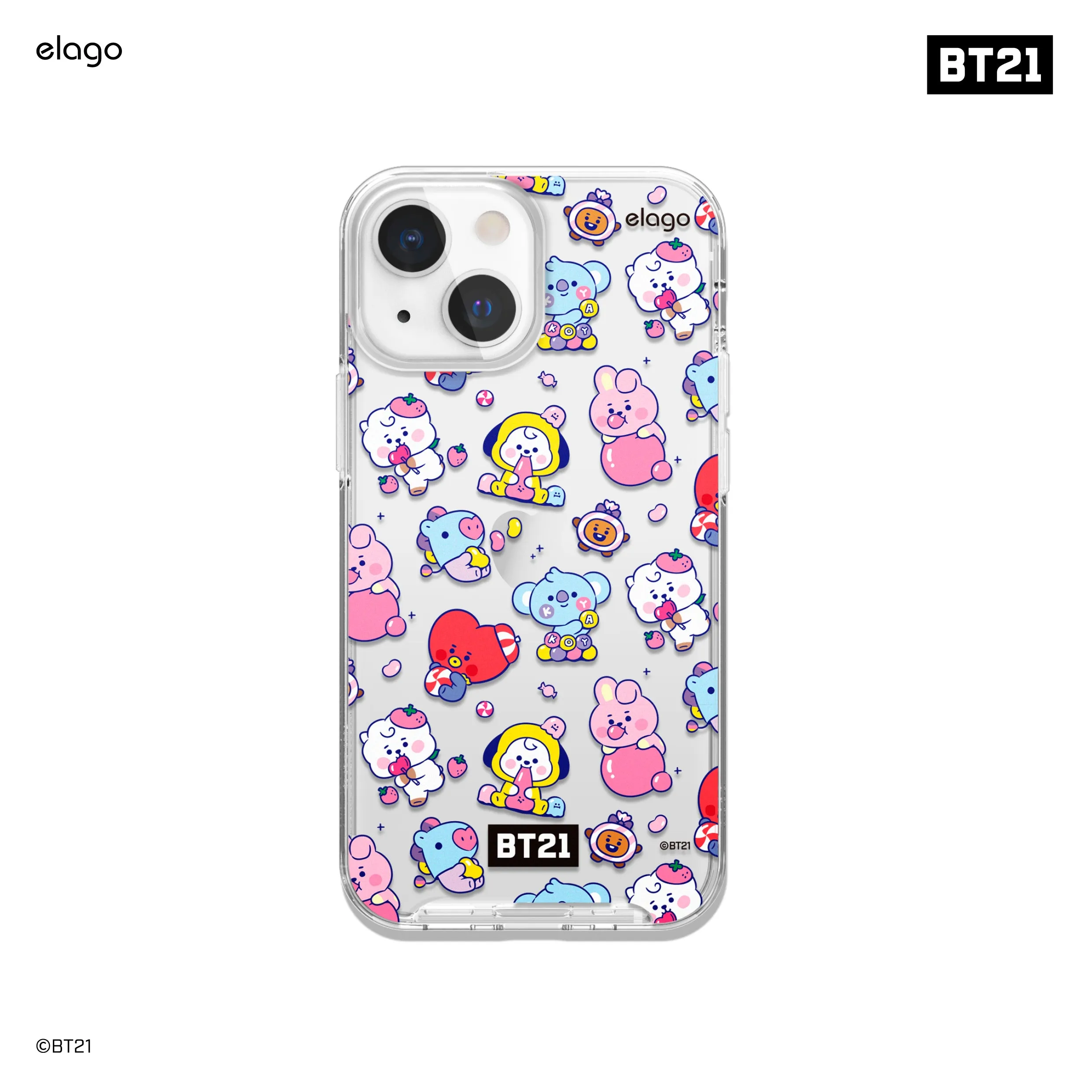 Editors Pick BT21 | elago Jelly Candy Case for iPhone 13 Mini  Limited Release!