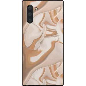 Editors Pick Caramel Delight | Marble Swirl Samsung Case  Stylish & Comfortable