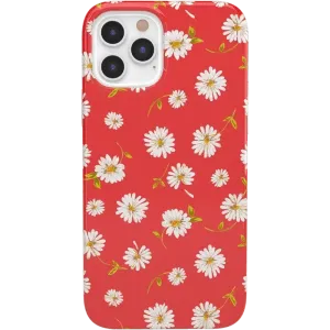 Editors Pick Daisy Daydream | Red Coral Floral Case  Stylish & Comfortable