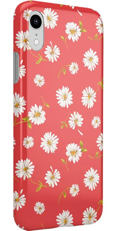Editors Pick Daisy Daydream | Red Coral Floral Case  Stylish & Comfortable
