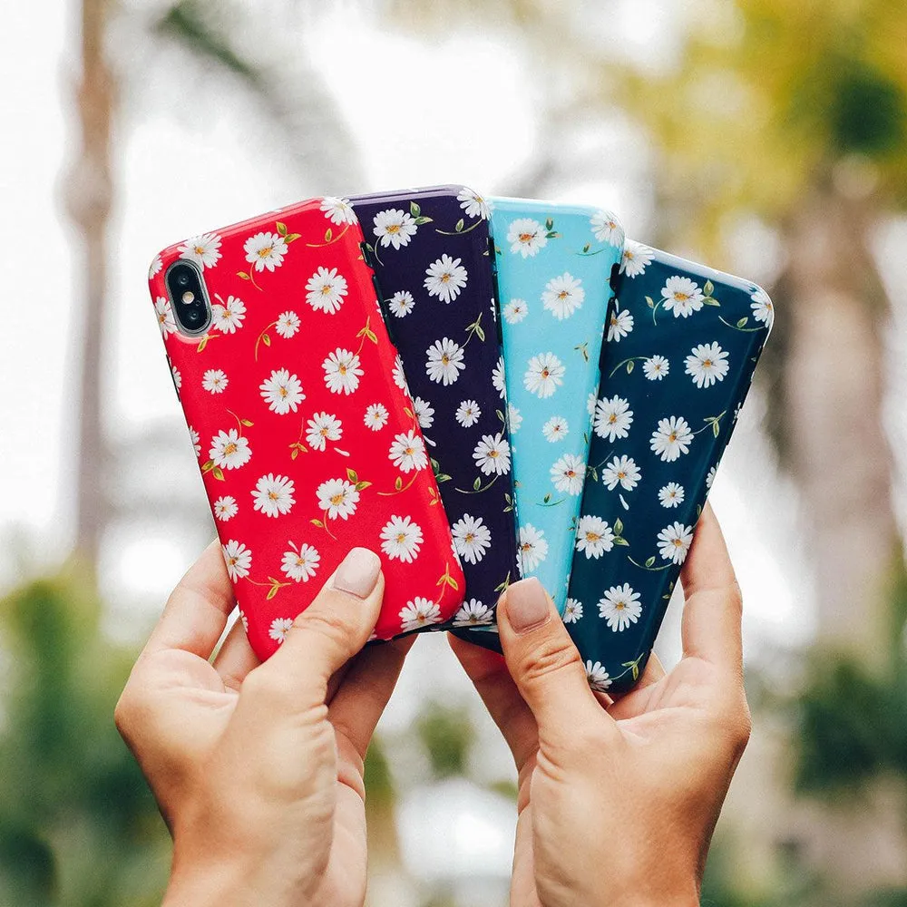 Editors Pick Daisy Daydream | Red Coral Floral Case  Stylish & Comfortable