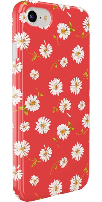 Editors Pick Daisy Daydream | Red Coral Floral Case  Stylish & Comfortable