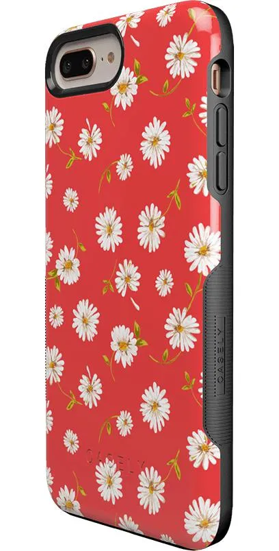 Editors Pick Daisy Daydream | Red Coral Floral Case  Stylish & Comfortable