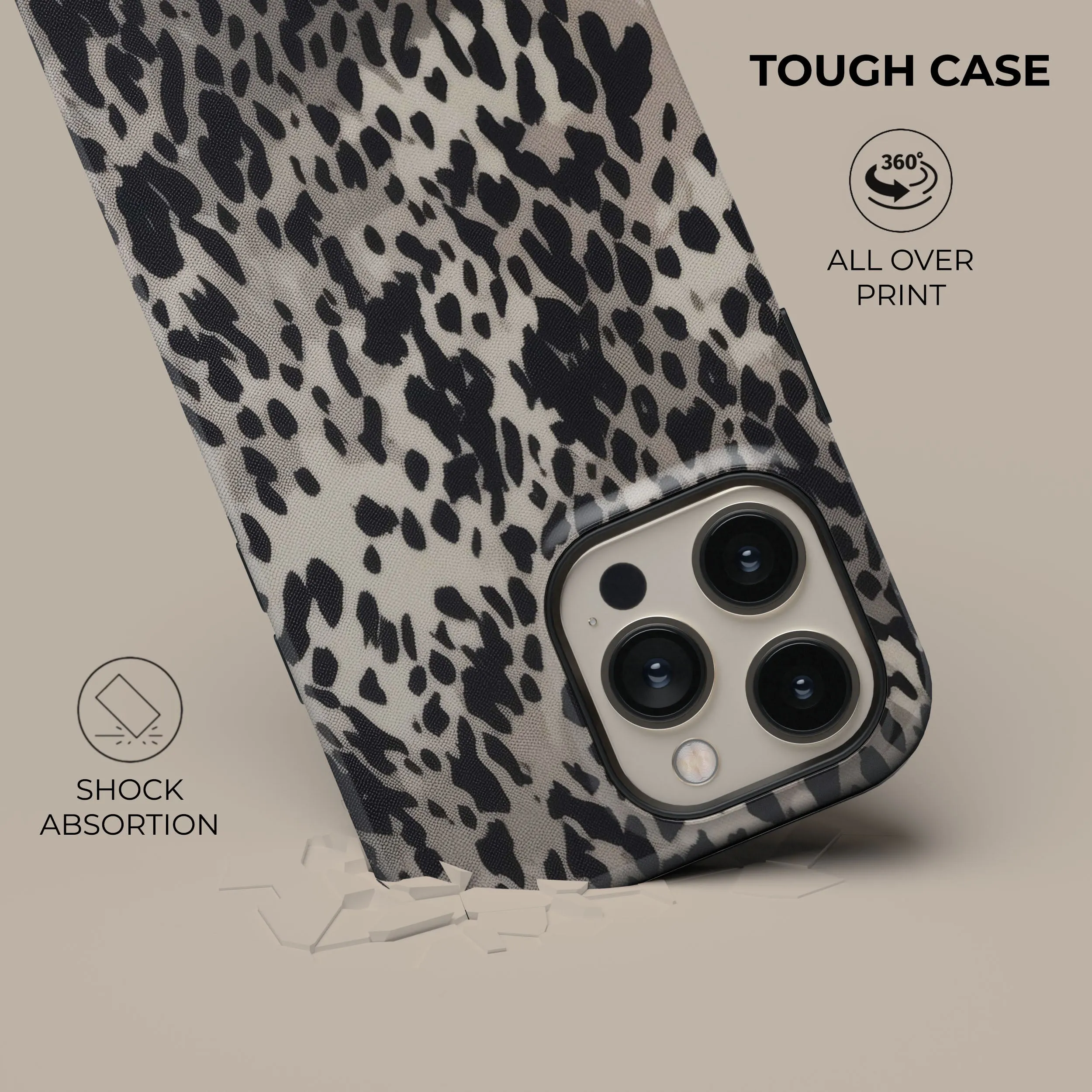 Editors Pick Dark Animal Skin Phone Case  Last Few Pieces!
