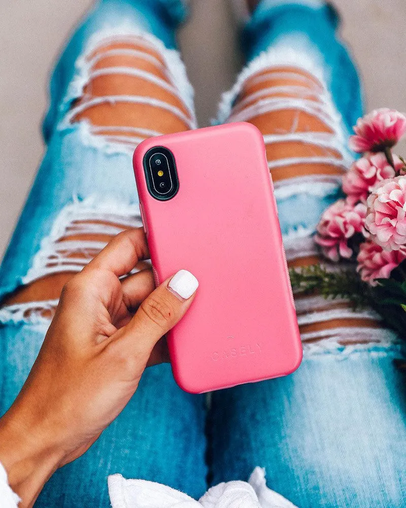 Editors Pick Dark Pink on Pink | Ultra-Protective Bold Case  Ends Soon!
