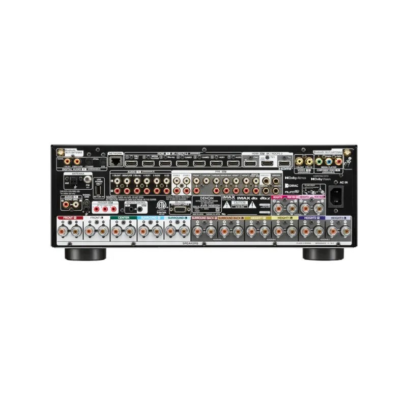 Editors Pick Denon AVR-X6800H 8k video & 3D Audio experience From an 11.4 Channel Receiver (Each)  Limited Stock!