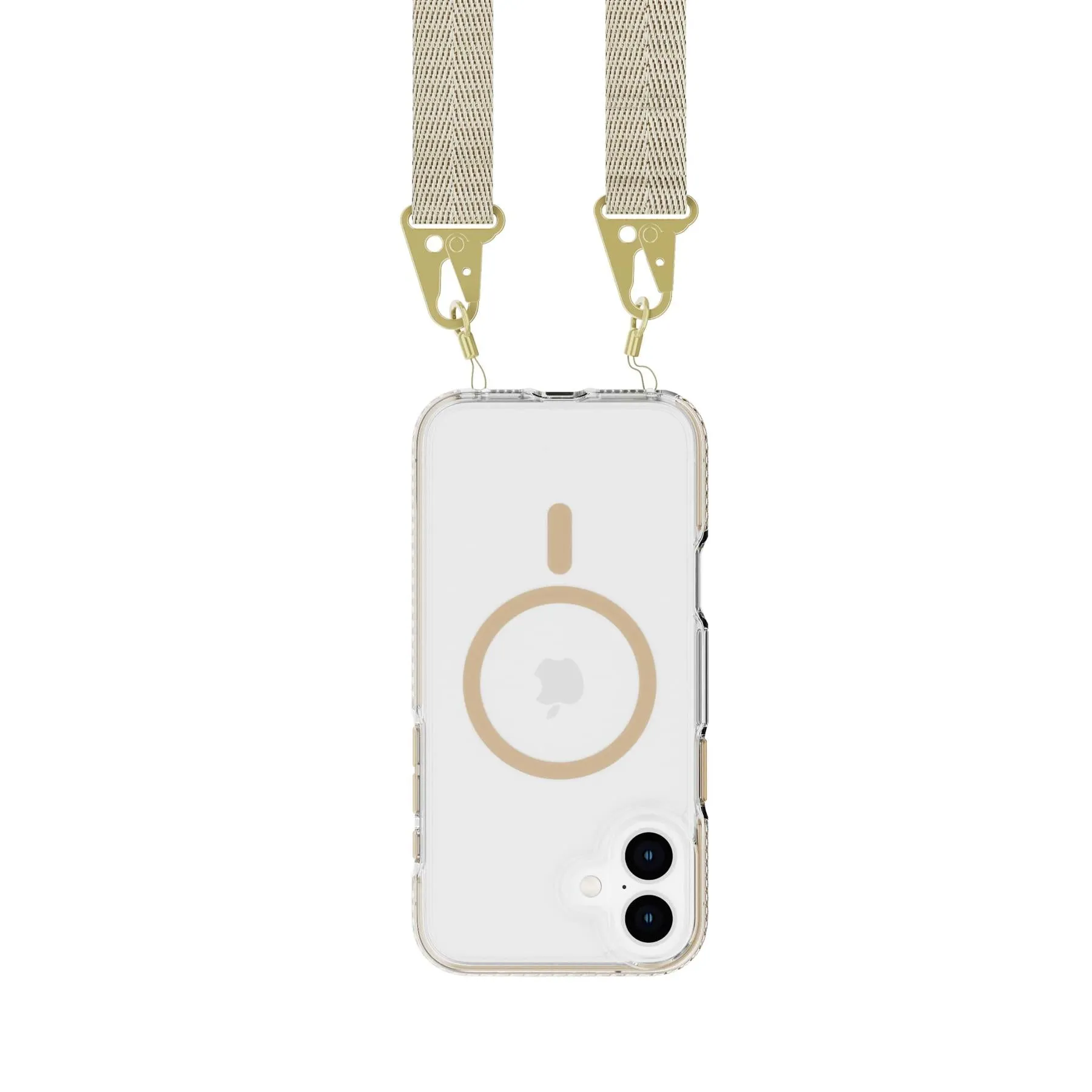 Editors Pick EvoCrystal - Apple iPhone 16 Plus Case with Cross-Body - Gold  Dont Miss Out!