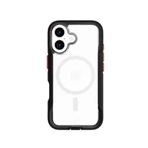 Editors Pick EvoPro - Apple iPhone 16 Case MagSafe Compatible - Clear/Black  Limited Release!