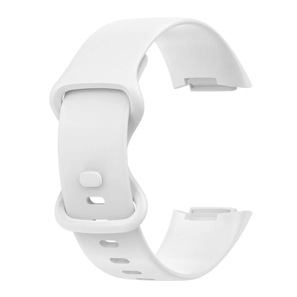 Editors Pick Fitbit Charge 6 Silicone Strap (White)  Limited Stock!