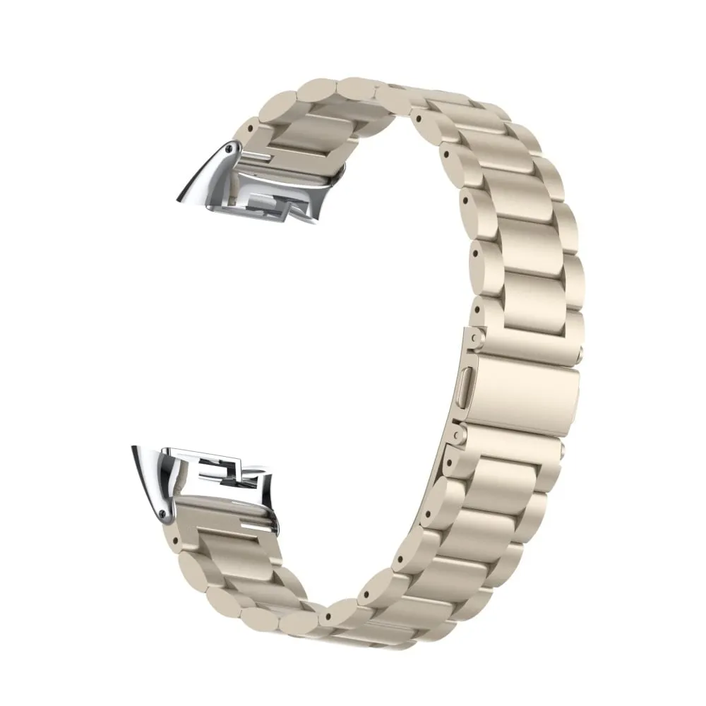 Editors Pick Fitbit Charge 6 Steel Strap (Starlight)  Limited Availability!