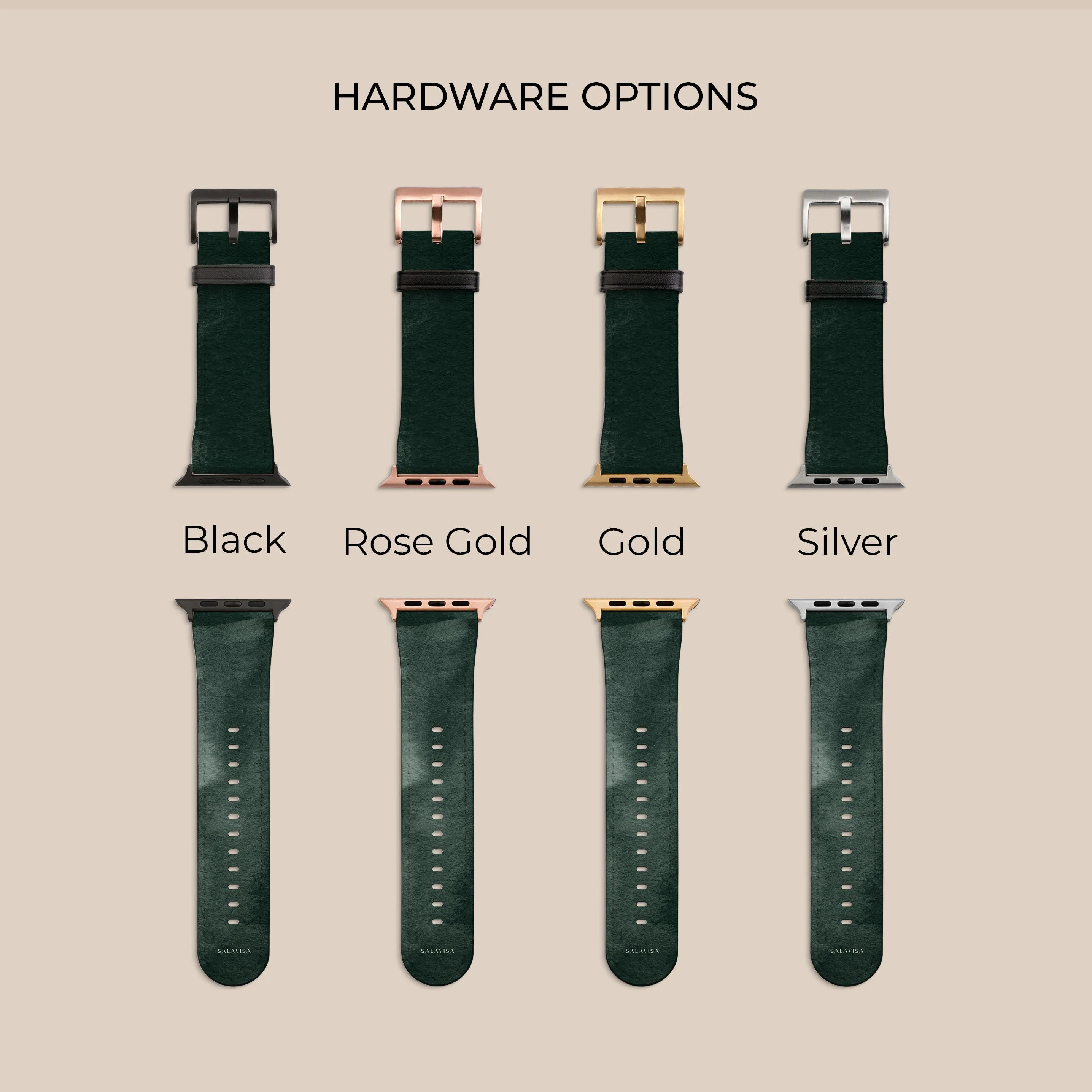 Editors Pick Forest Green Watercolor Apple Watch Band  Today Only!