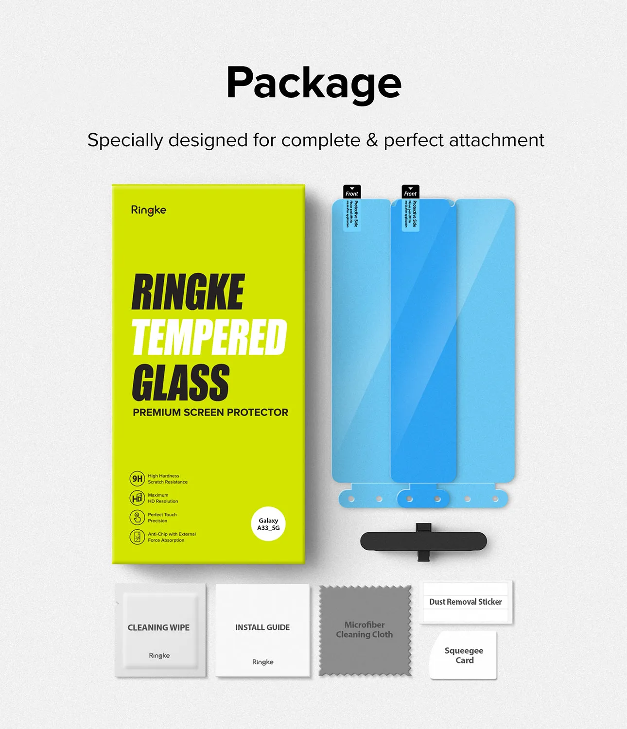 Editors Pick Galaxy A33 5G Screen Protector [2P] | Invisible Defender  Stylish & Comfortable