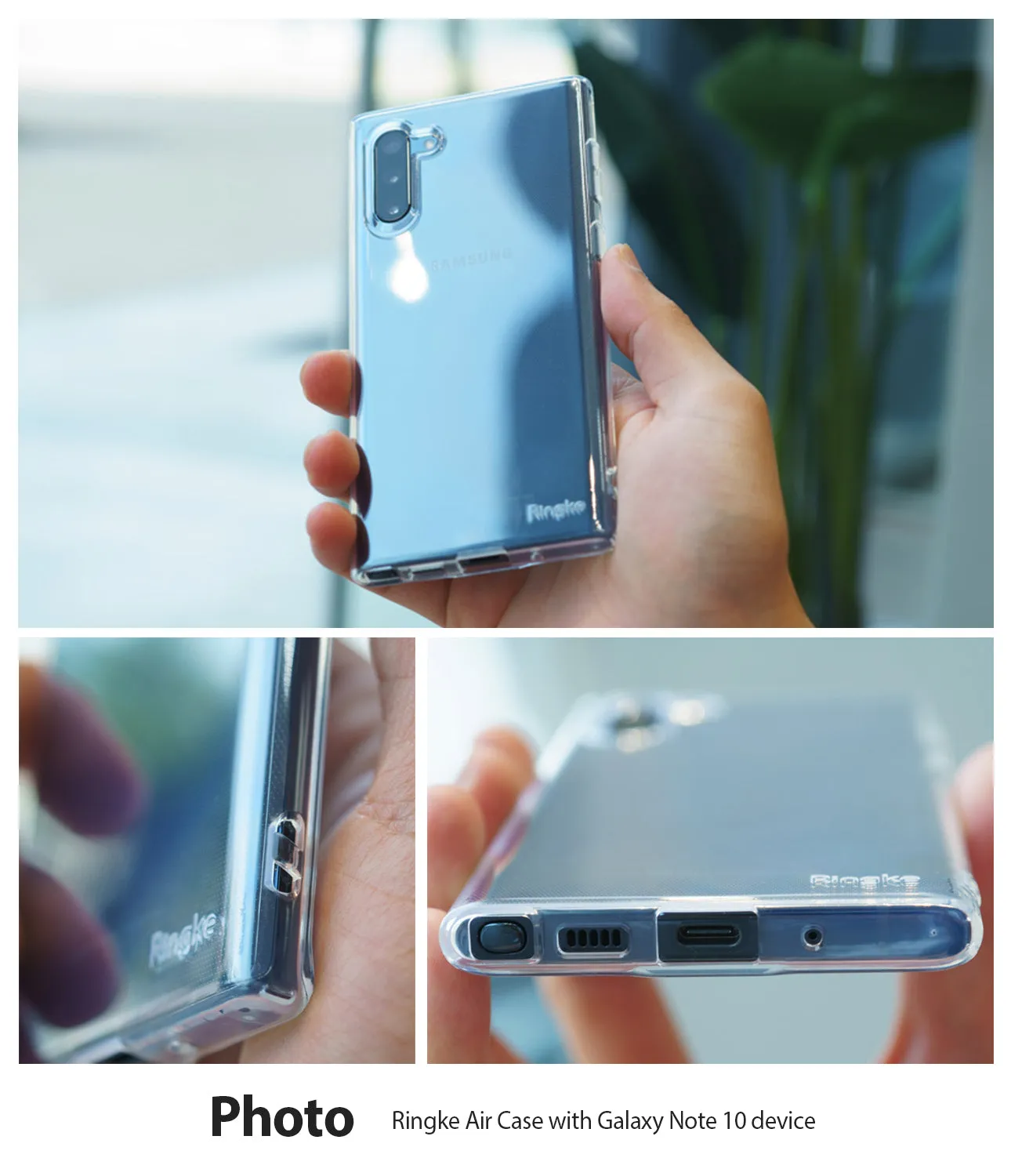 Editors Pick Galaxy Note 10 Case | Air - Clear (Dot)  Last Few Pieces!