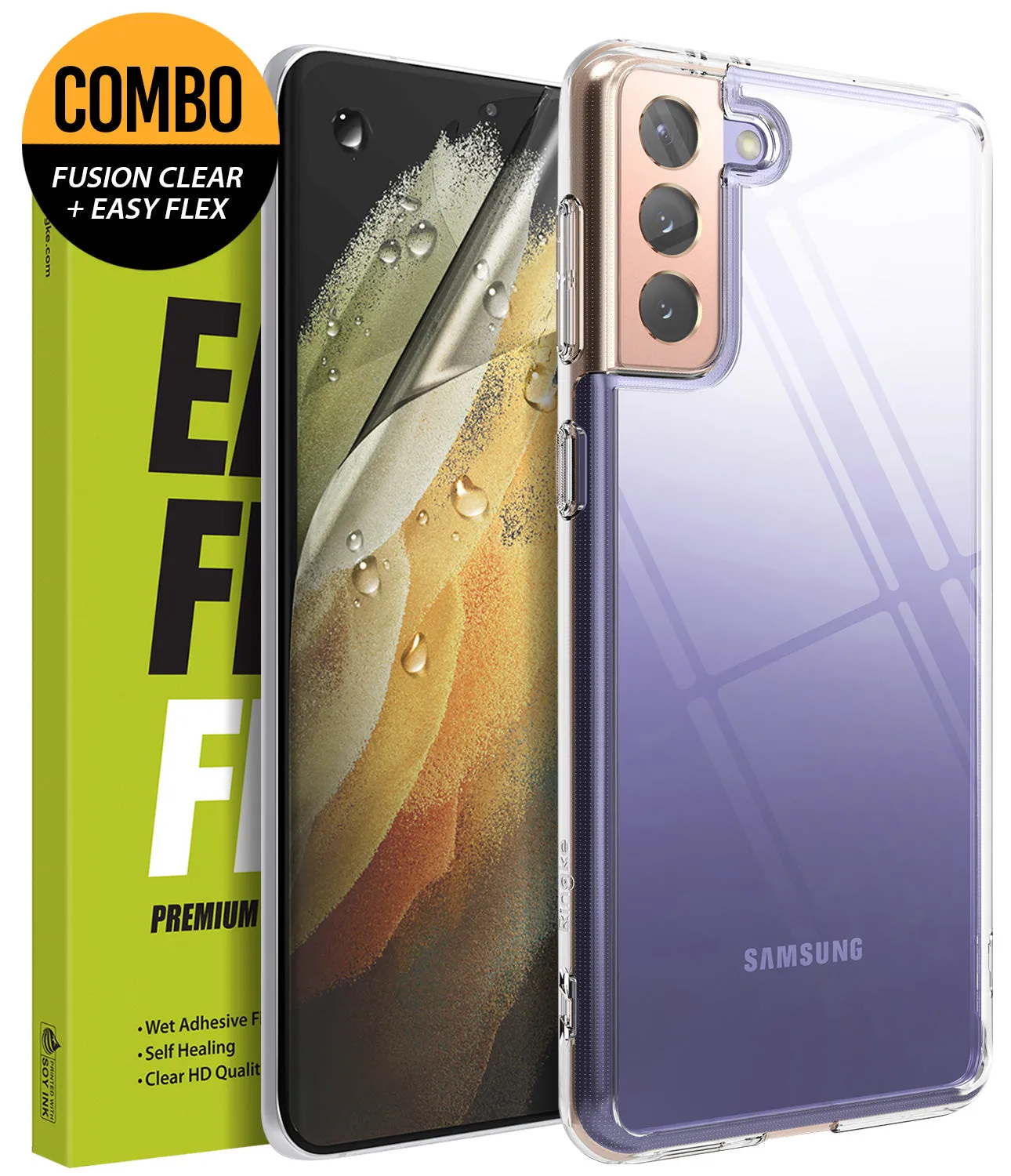 Editors Pick Galaxy S21 Plus Case   Screen Protector | Fusion   Easy Flex  Limited Release!
