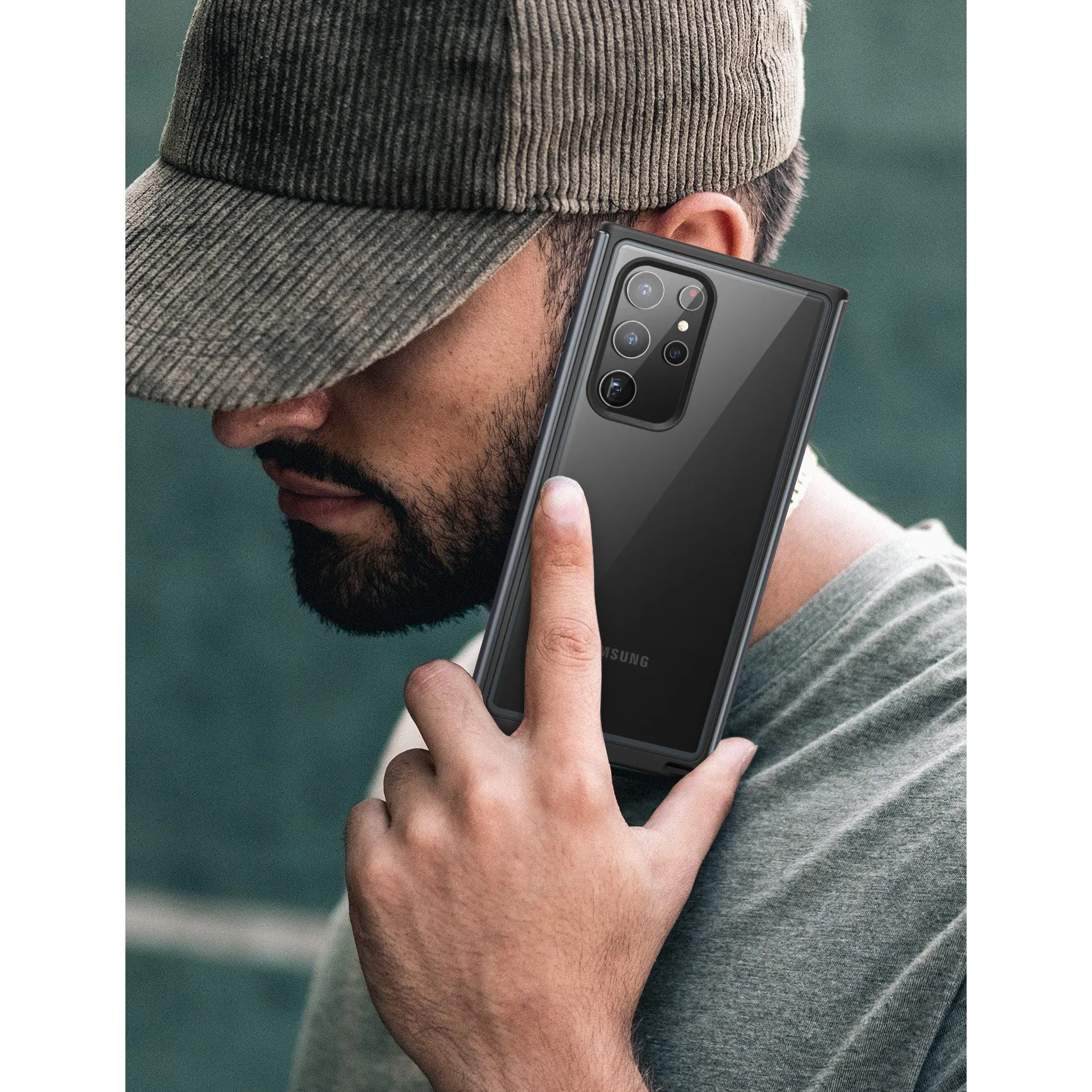 Editors Pick Galaxy S22 Ultra Unicorn Beetle EDGE XT Bumper Case-Black  Today Only!