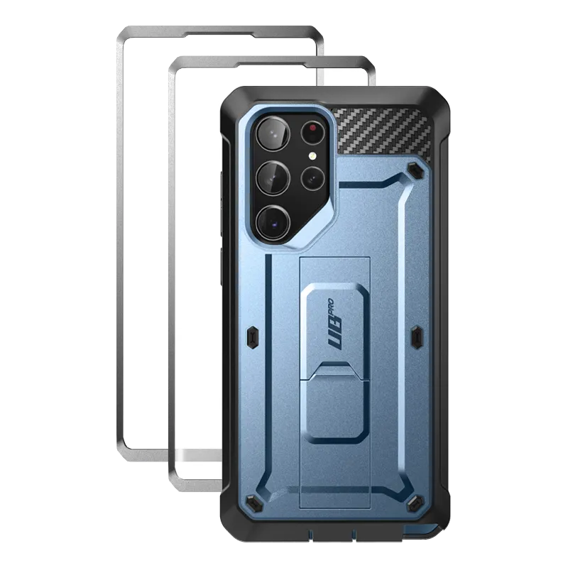 Editors Pick Galaxy S23 Ultra Unicorn Beetle PRO Screen Protector Case-Metallic Blue  Dont Miss Out!