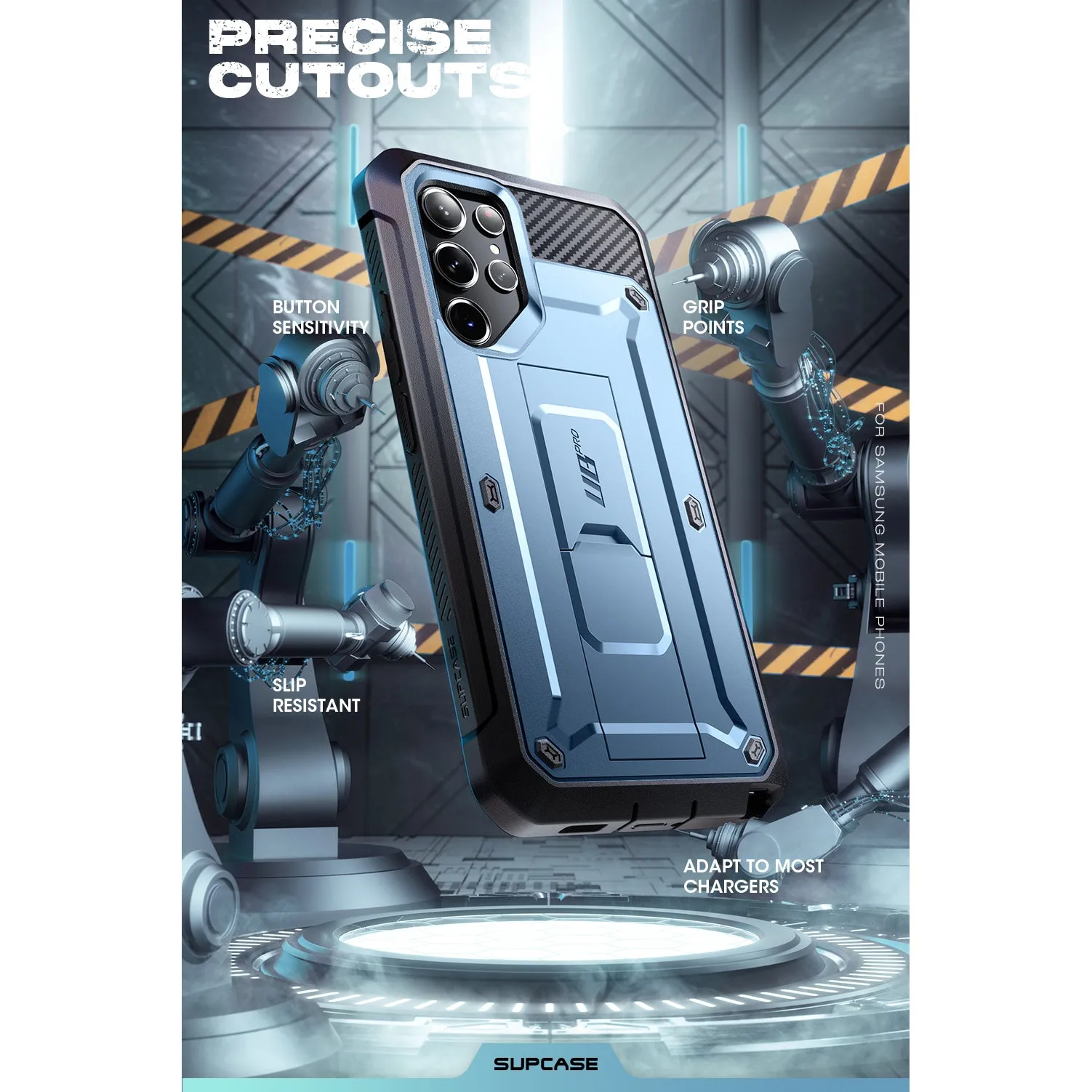 Editors Pick Galaxy S23 Ultra Unicorn Beetle PRO Screen Protector Case-Metallic Blue  Dont Miss Out!