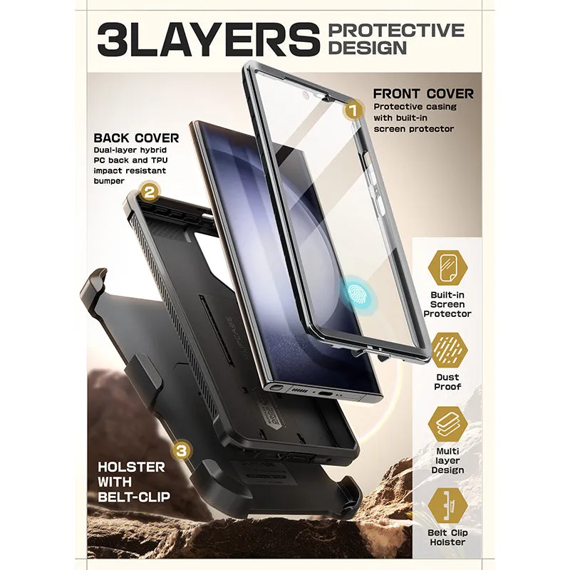 Editors Pick Galaxy S24 Ultra Unicorn Beetle PRO Rugged Case-Blocks  Today Only!