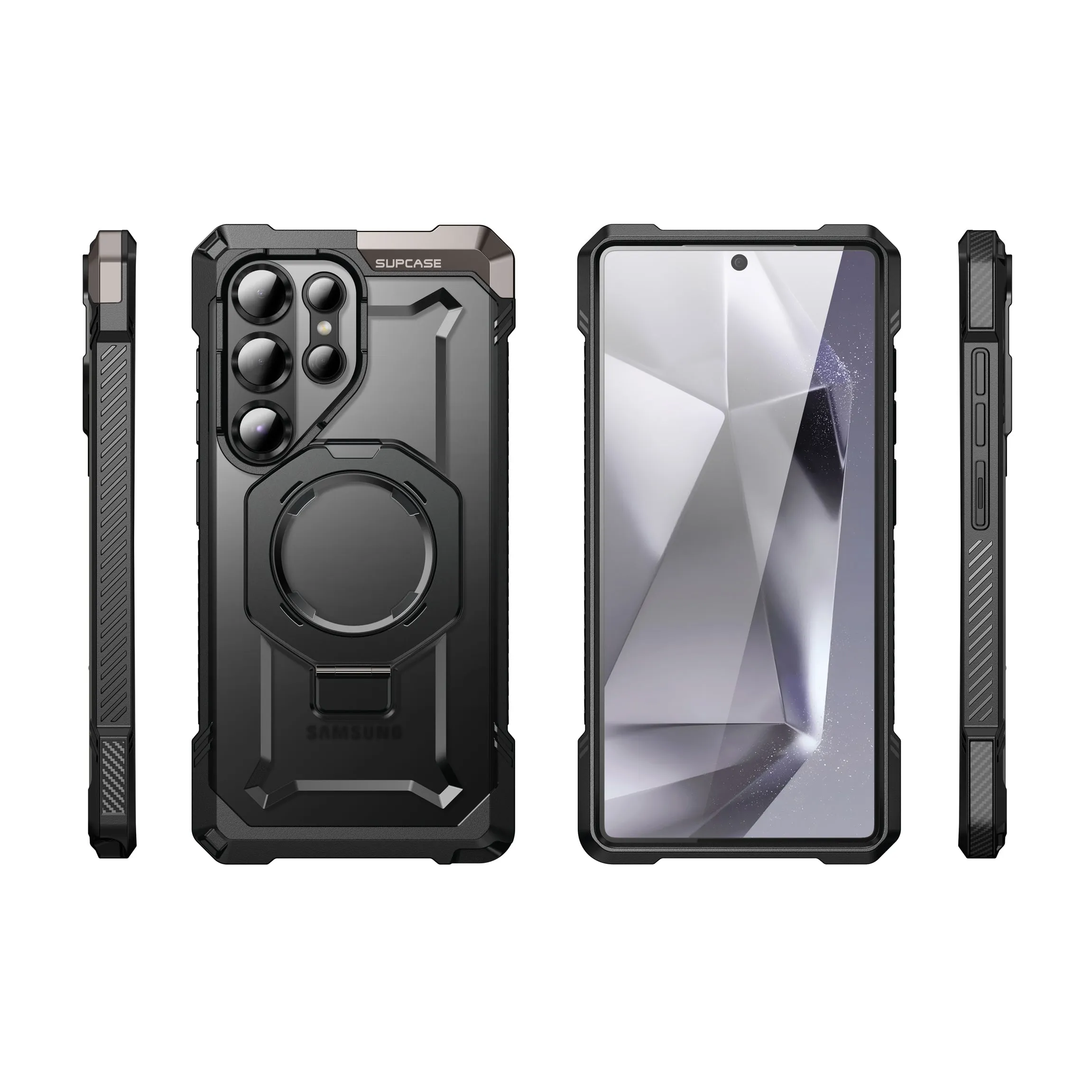 Editors Pick Galaxy S25 Ultra UB Grip MagSafe Phone Case-Black  Ends Soon!