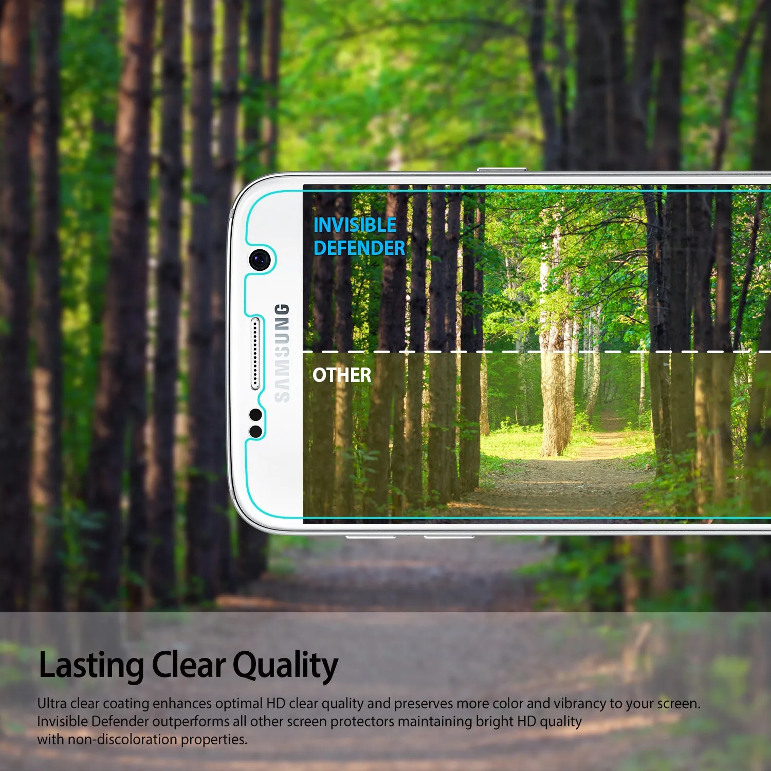 Editors Pick Galaxy S7 Screen Protector | Film (4P)  Almost Sold Out!