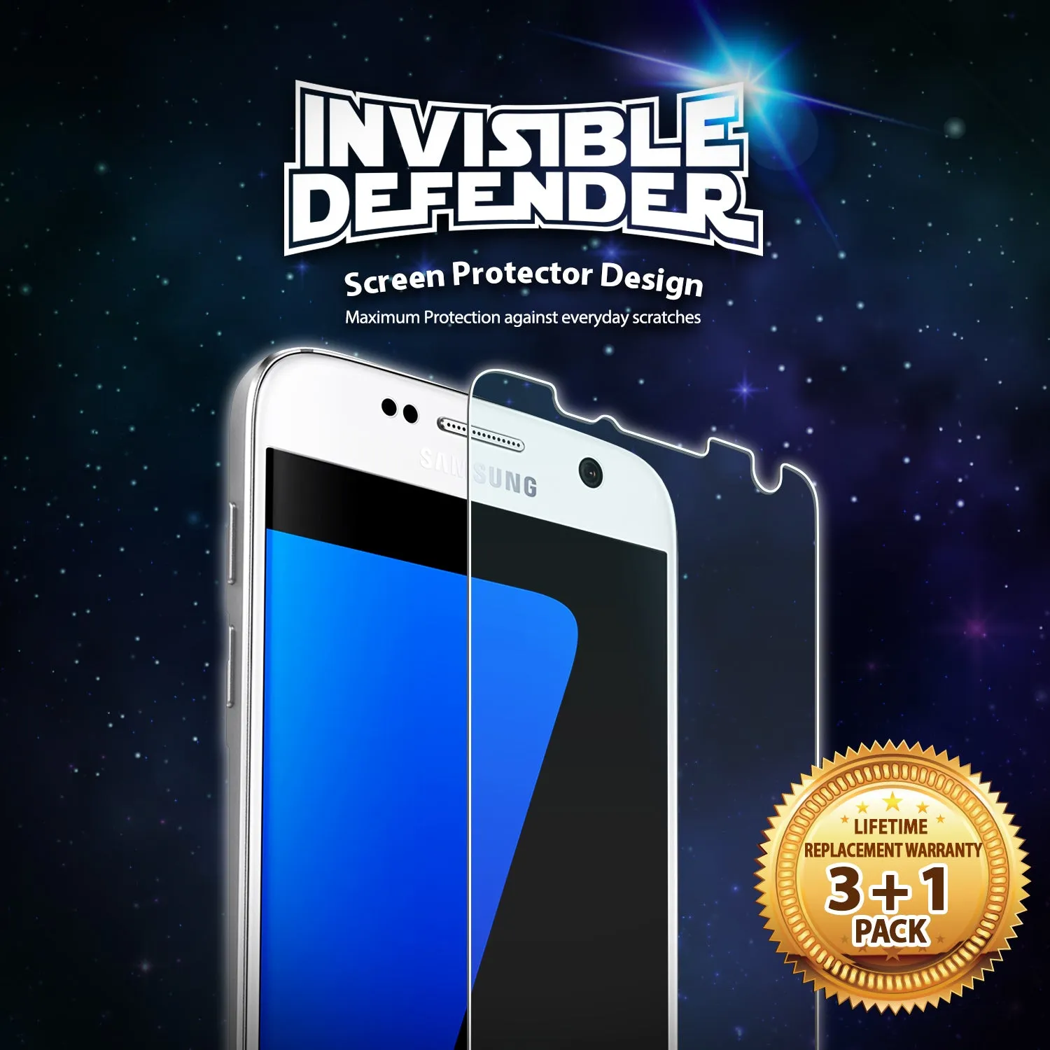 Editors Pick Galaxy S7 Screen Protector | Film (4P)  Almost Sold Out!