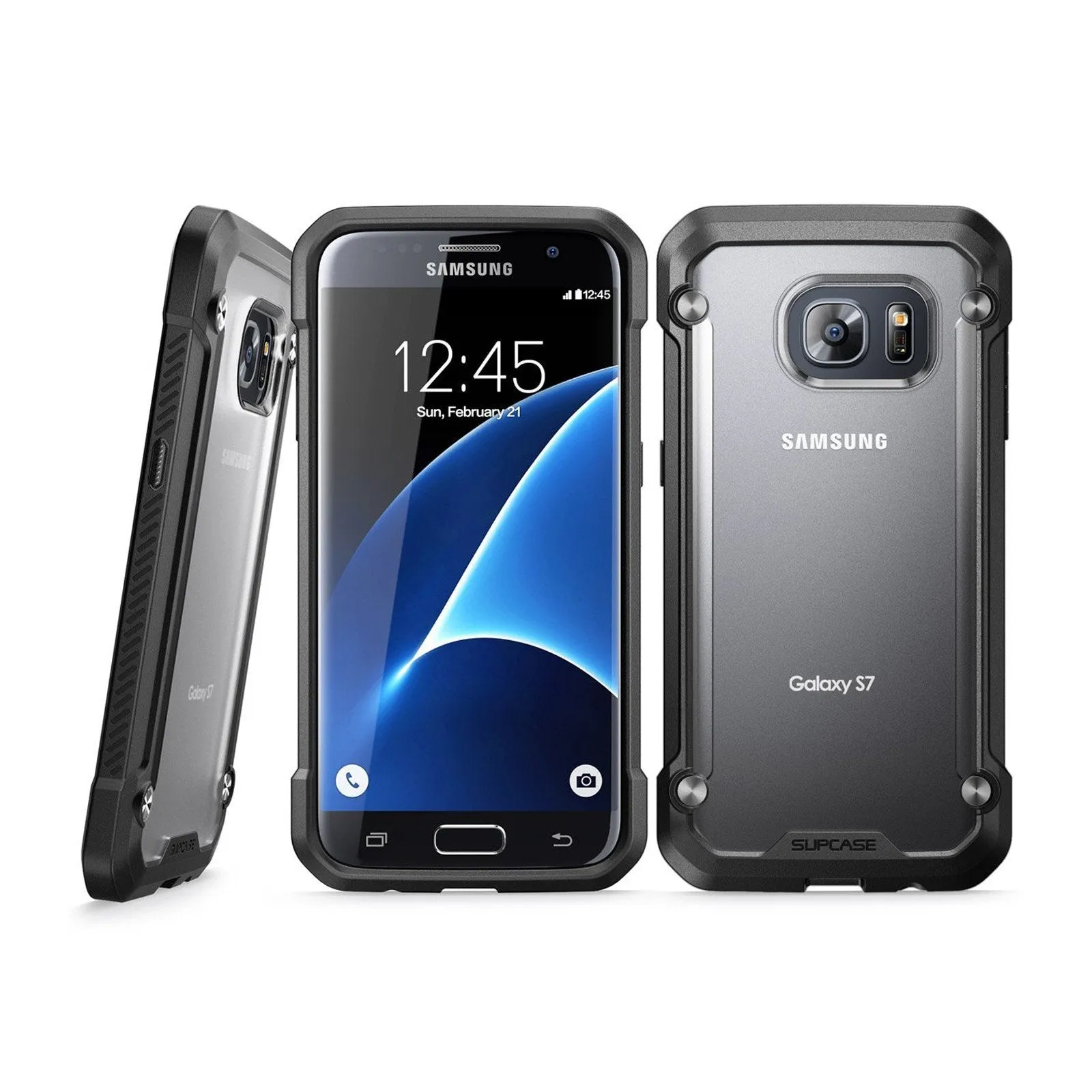 Editors Pick Galaxy S7 Unicorn Beetle Hybrid Protective Bumper Case-Frost  Limited Release!