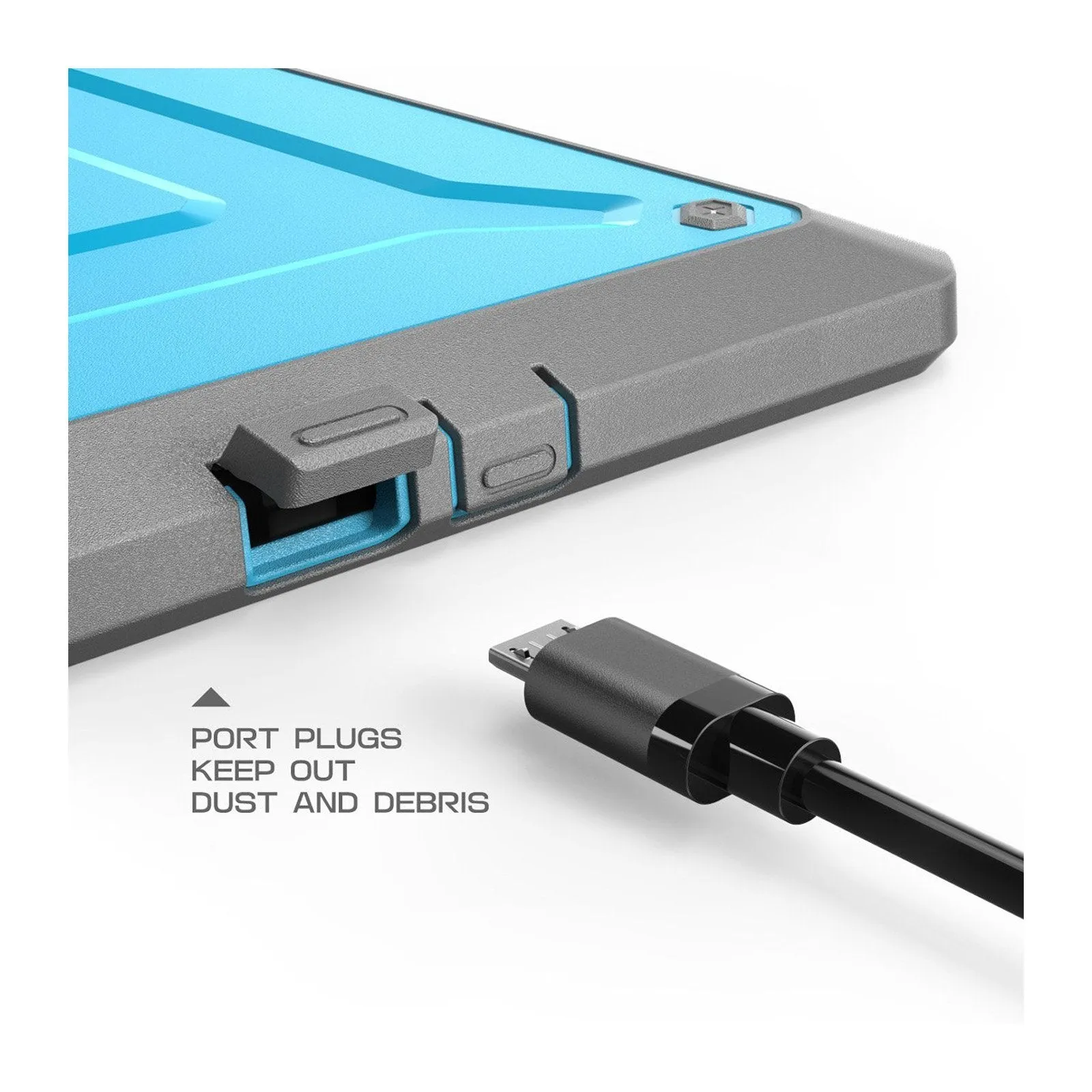 Editors Pick Galaxy Tab A 10.1 inch (2016) Unicorn Beetle Pro Full-Body Protective Case-Blue  Ends Soon!