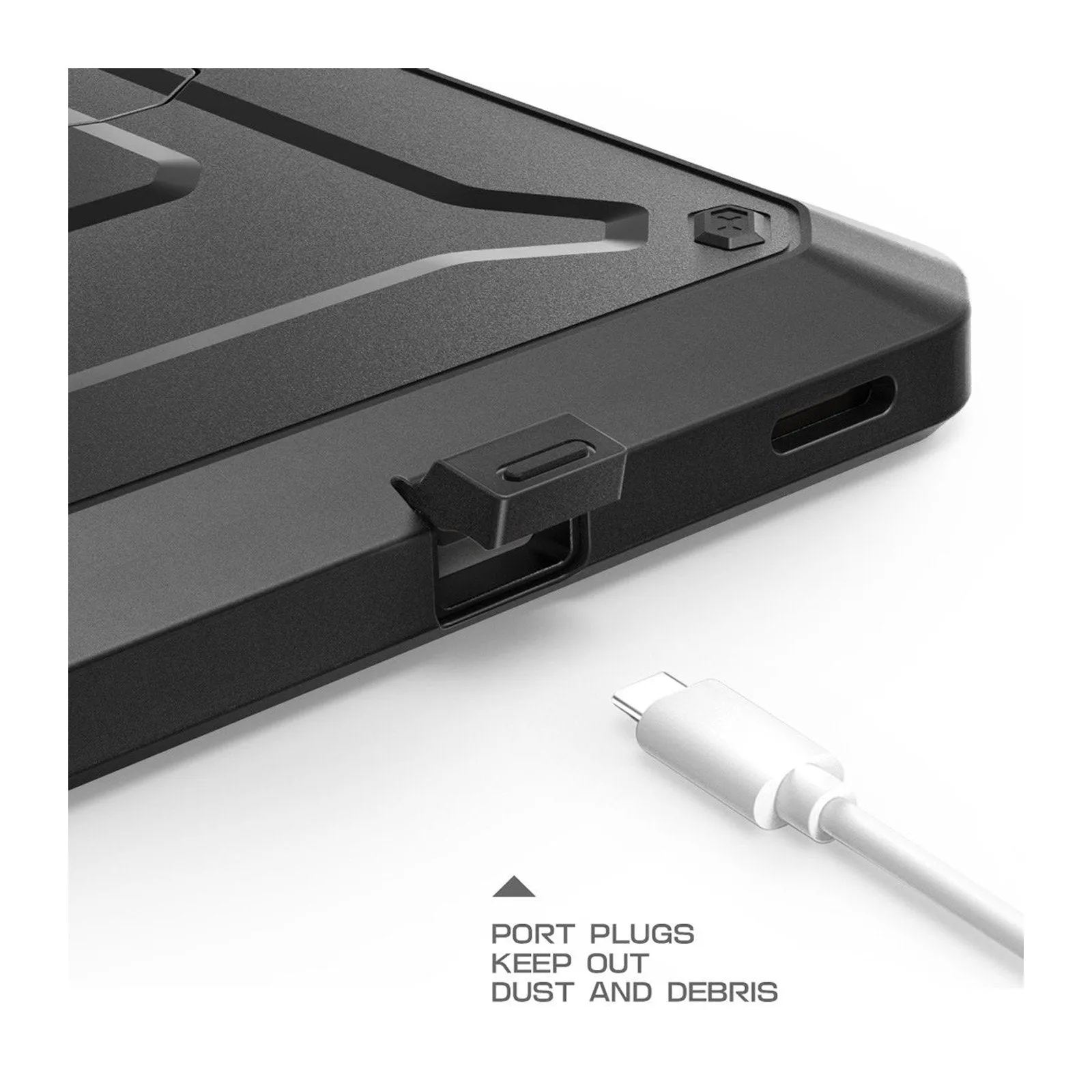 Editors Pick Galaxy Tab A 8.0 inch (2017) Unicorn Beetle Pro Rugged Case with Screen Protector and Kickstand-Black  Almost Sold Out!