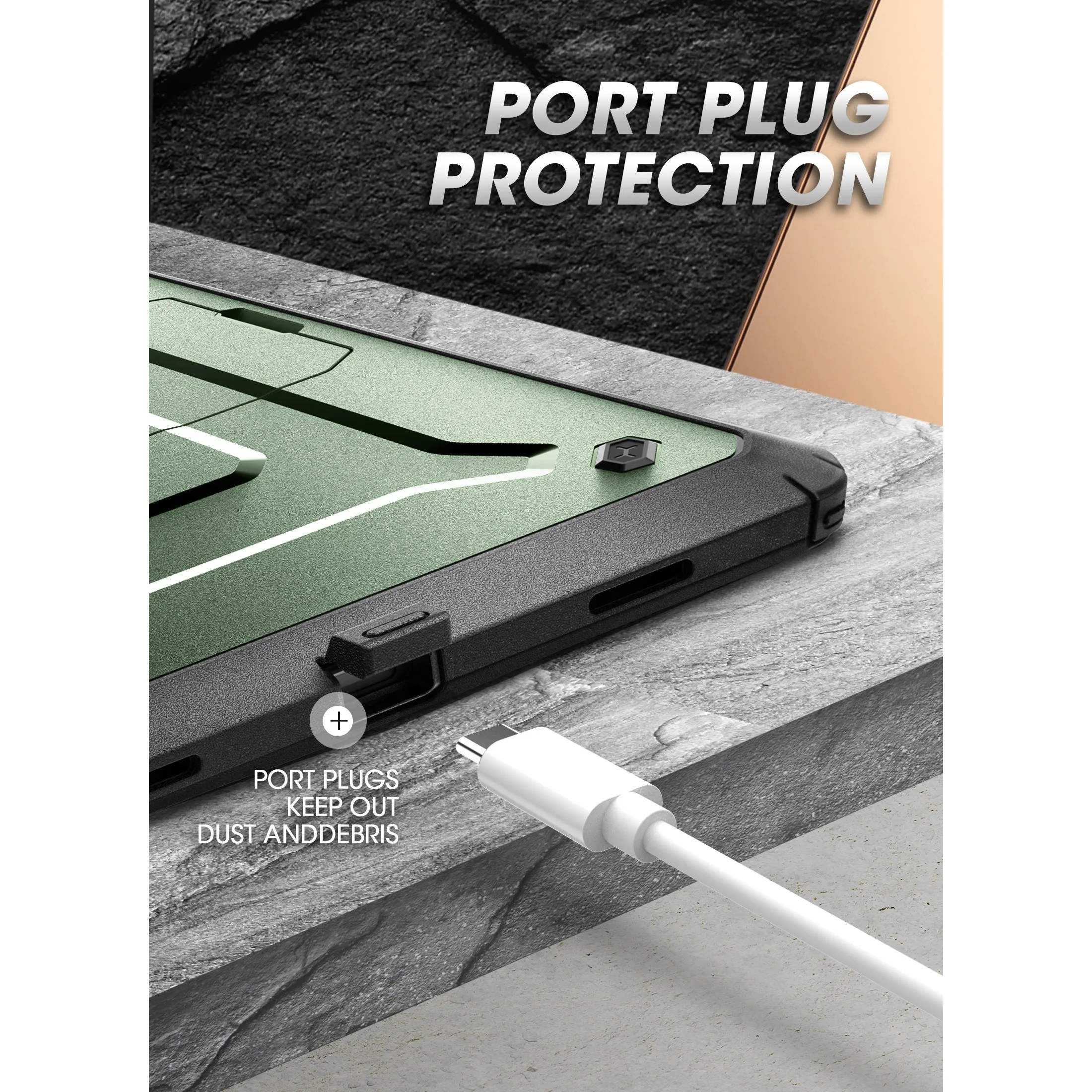 Editors Pick Galaxy Tab A8 10.5 inch (2022) Unicorn Beetle PRO Full-Body Case-Dark Green  Dont Miss Out!
