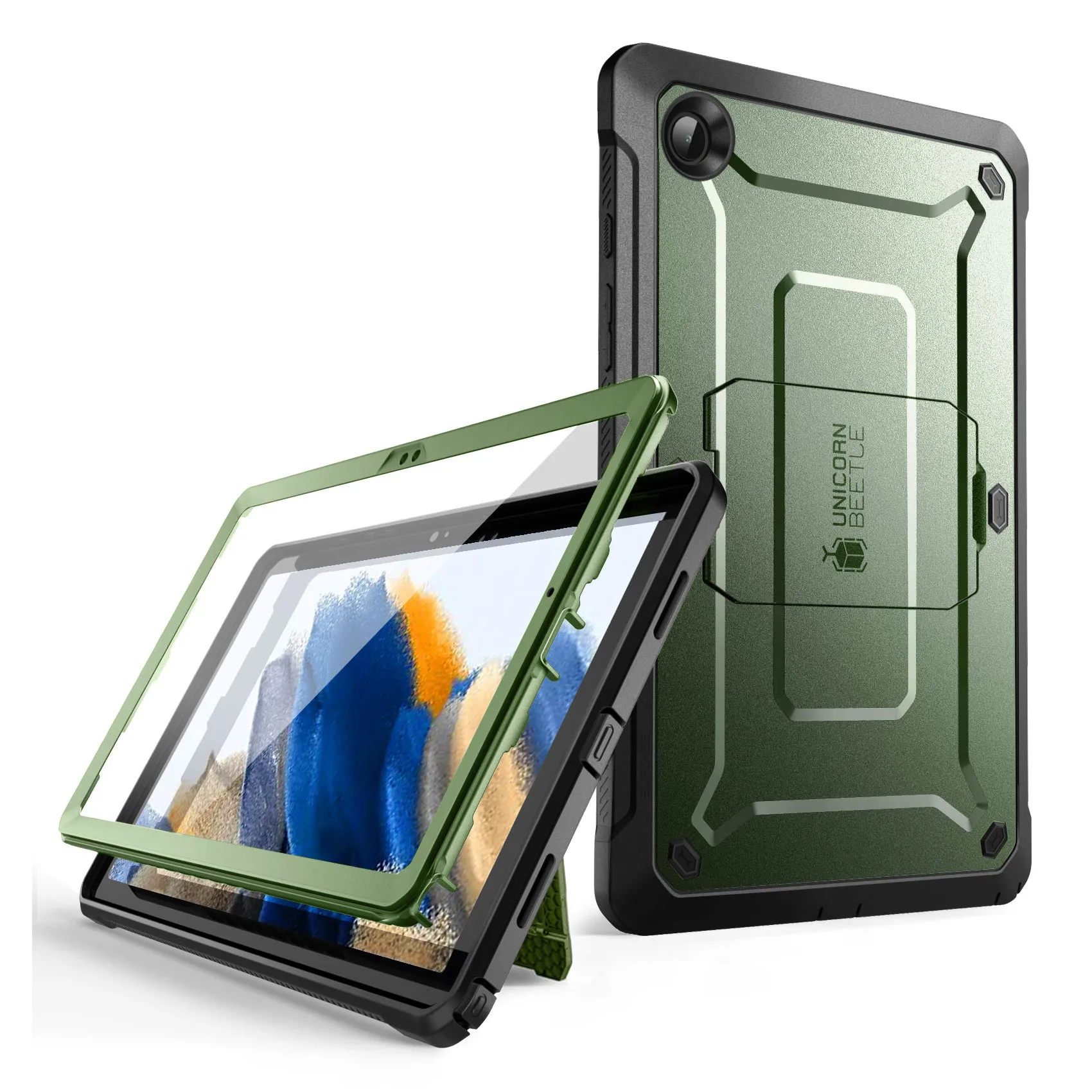 Editors Pick Galaxy Tab A8 10.5 inch (2022) Unicorn Beetle PRO Full-Body Case-Dark Green  Dont Miss Out!