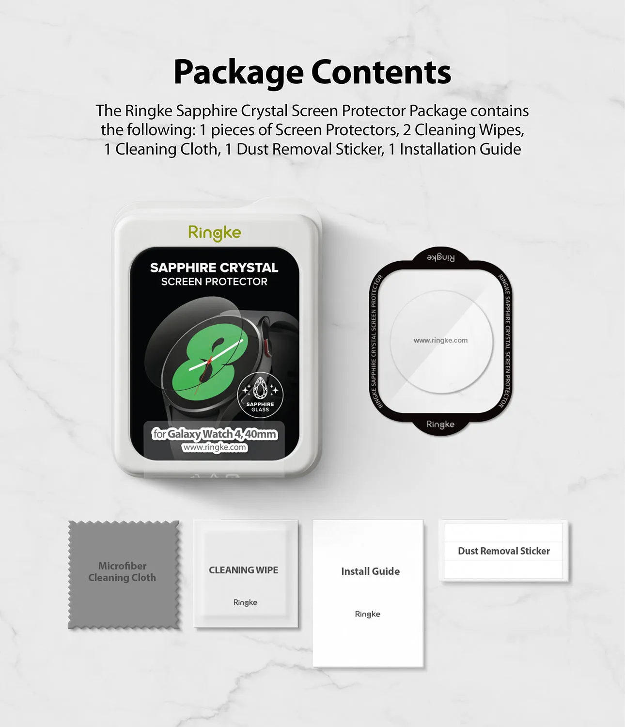 Editors Pick Galaxy Watch 5/4 44mm Screen Protector | Sapphire Crystal Glass  Almost Gone!