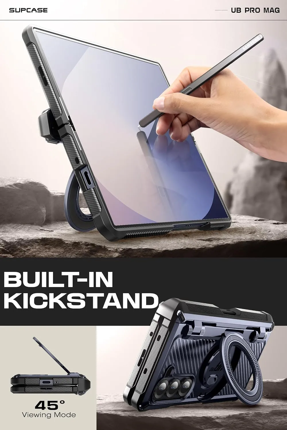 Editors Pick Galaxy Z Fold6 Unicorn Beetle PRO Mag Rugged Case - Dark Blue  Almost Sold Out!