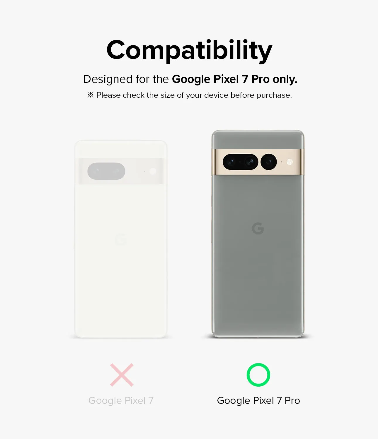 Editors Pick Google Pixel 7 Pro | Camera Protector Glass [3 Pack]  Last Chance!