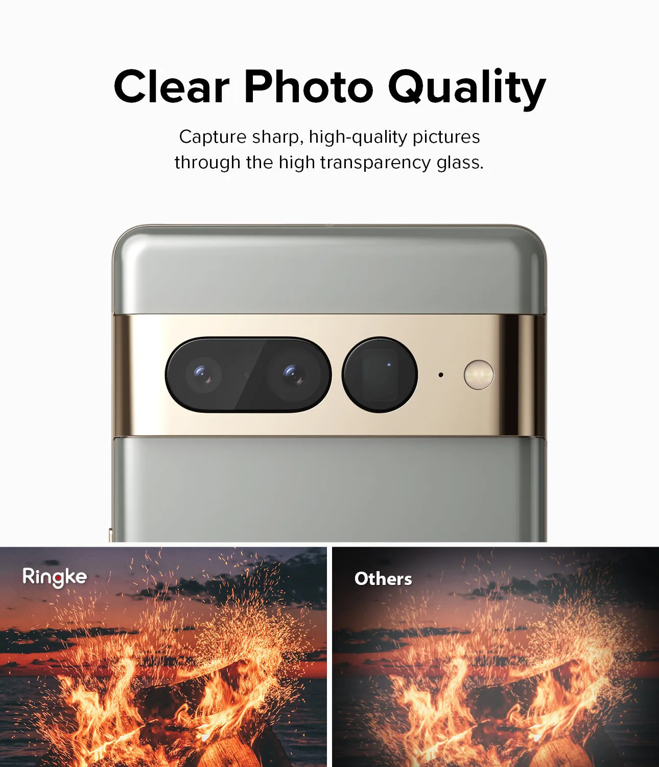 Editors Pick Google Pixel 7 Pro | Camera Protector Glass [3 Pack]  Last Chance!