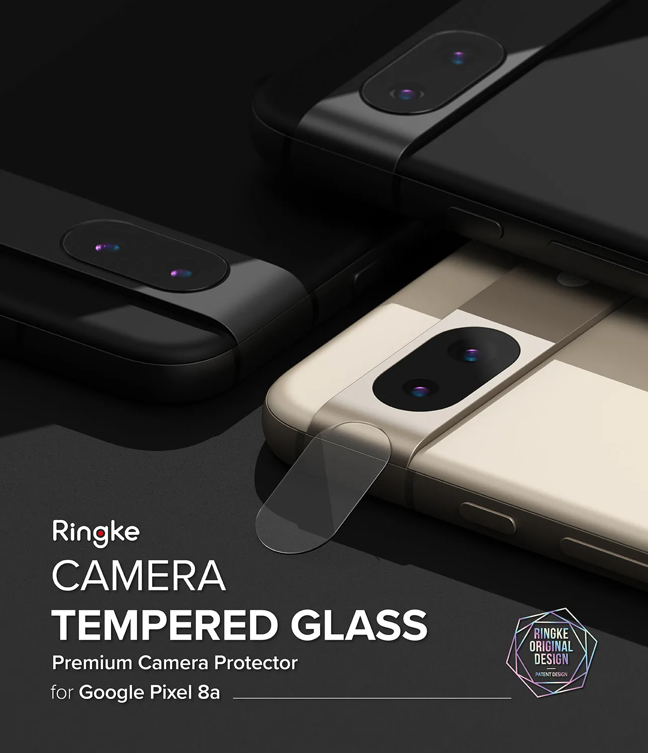 Editors Pick Google Pixel 8a Camera Lens Protector | Glass (3 Pack)  Going Fast!