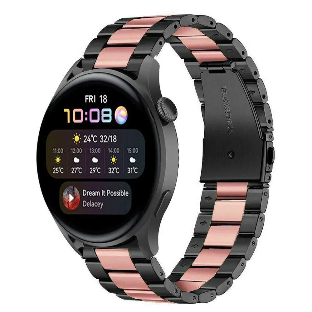 Editors Pick Huawei Watch 3 (Pro) Steel Strap (Black/Pink)  Almost Sold Out!