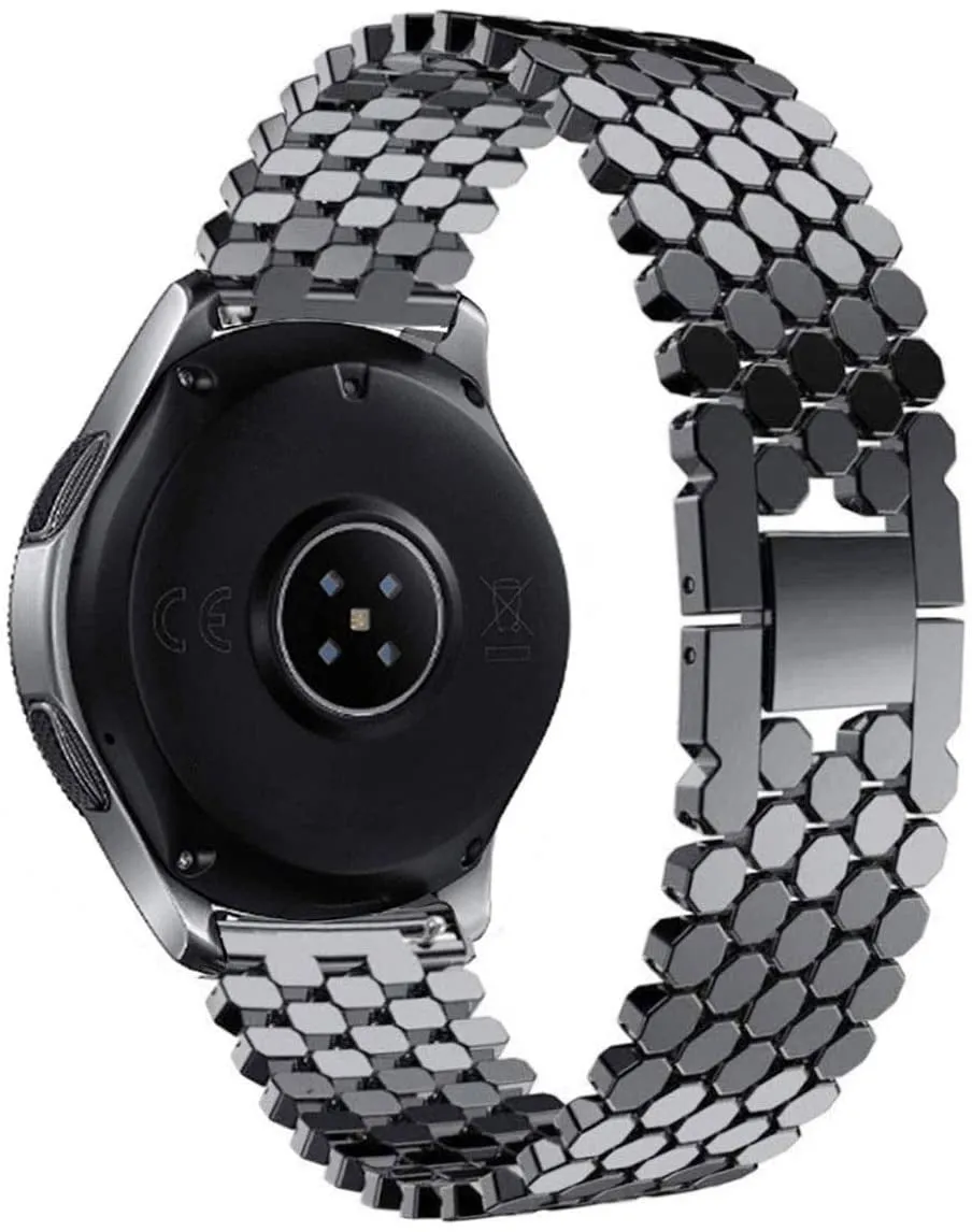 Editors Pick Huawei Watch 3 (Pro) Steel Strap Hexagons (Black)  Almost Gone!