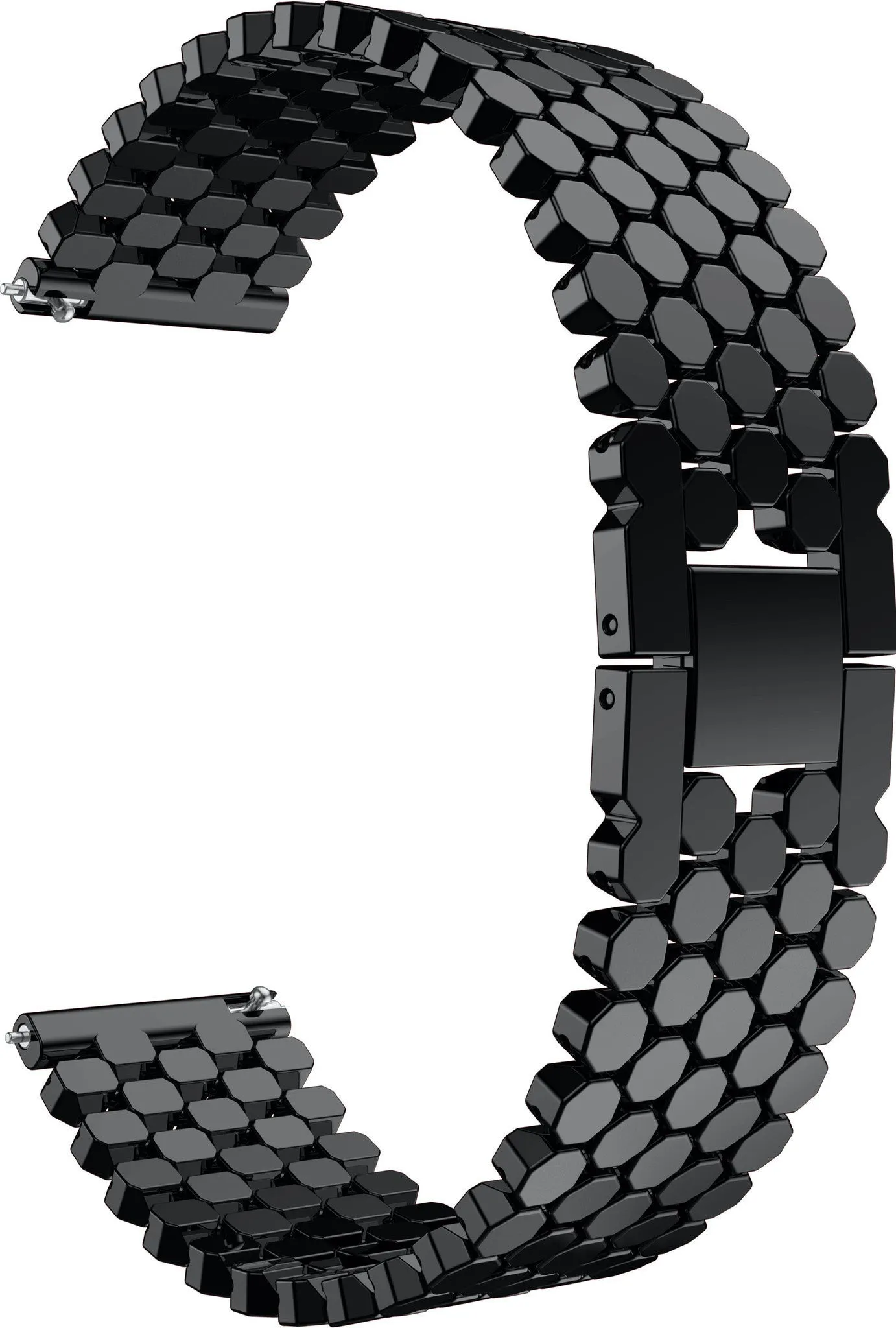 Editors Pick Huawei Watch 3 (Pro) Steel Strap Hexagons (Black)  Almost Gone!