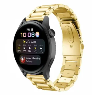 Editors Pick Huawei Watch 3/3 Pro Steel Strap (Gold)  Limited Stock!