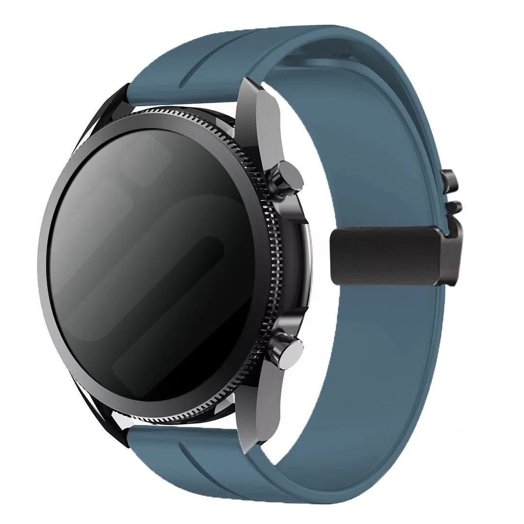 Editors Pick Huawei Watch 4 (Pro) Silicone Strap with P-Buckle (Greyblue)  Almost Sold Out!
