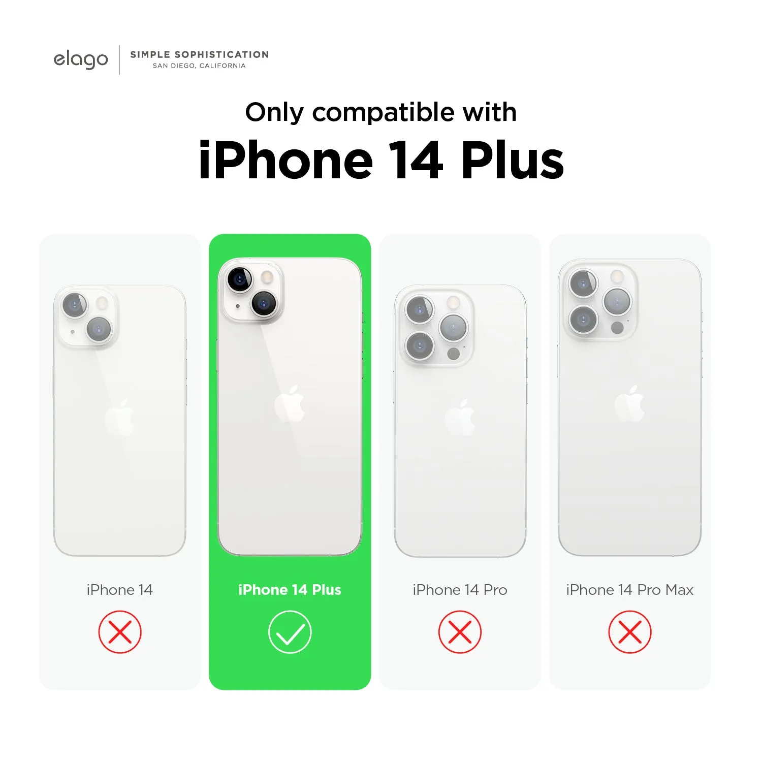 Editors Pick Hybrid Clear Case for iPhone 14 Plus  Almost Sold Out!