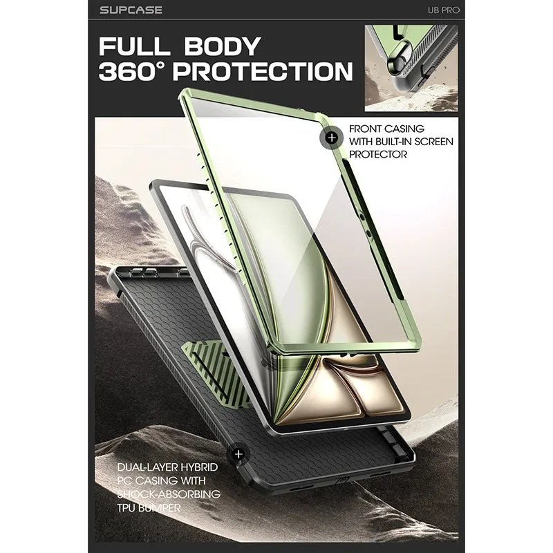 Editors Pick iPad Air 11 Inch (2024) Unicorn Beetle Pro Rugged Case- Dark Green  Limited Release!