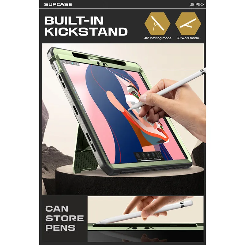 Editors Pick iPad Air 11 Inch (2024) Unicorn Beetle Pro Rugged Case- Dark Green  Limited Release!