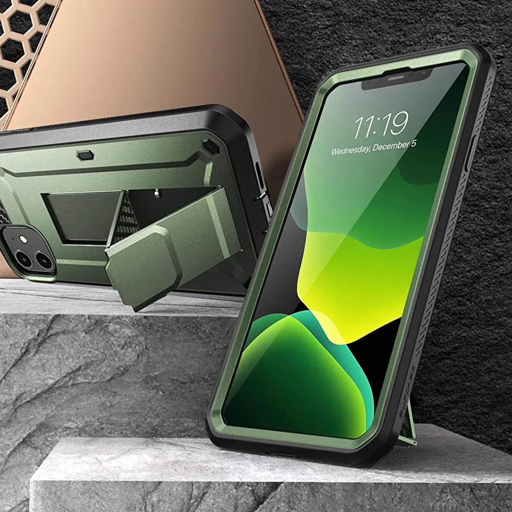 Editors Pick iPhone 11 6.1 inch Unicorn Beetle Pro Rugged Case-Dark Green  Stylish & Comfortable