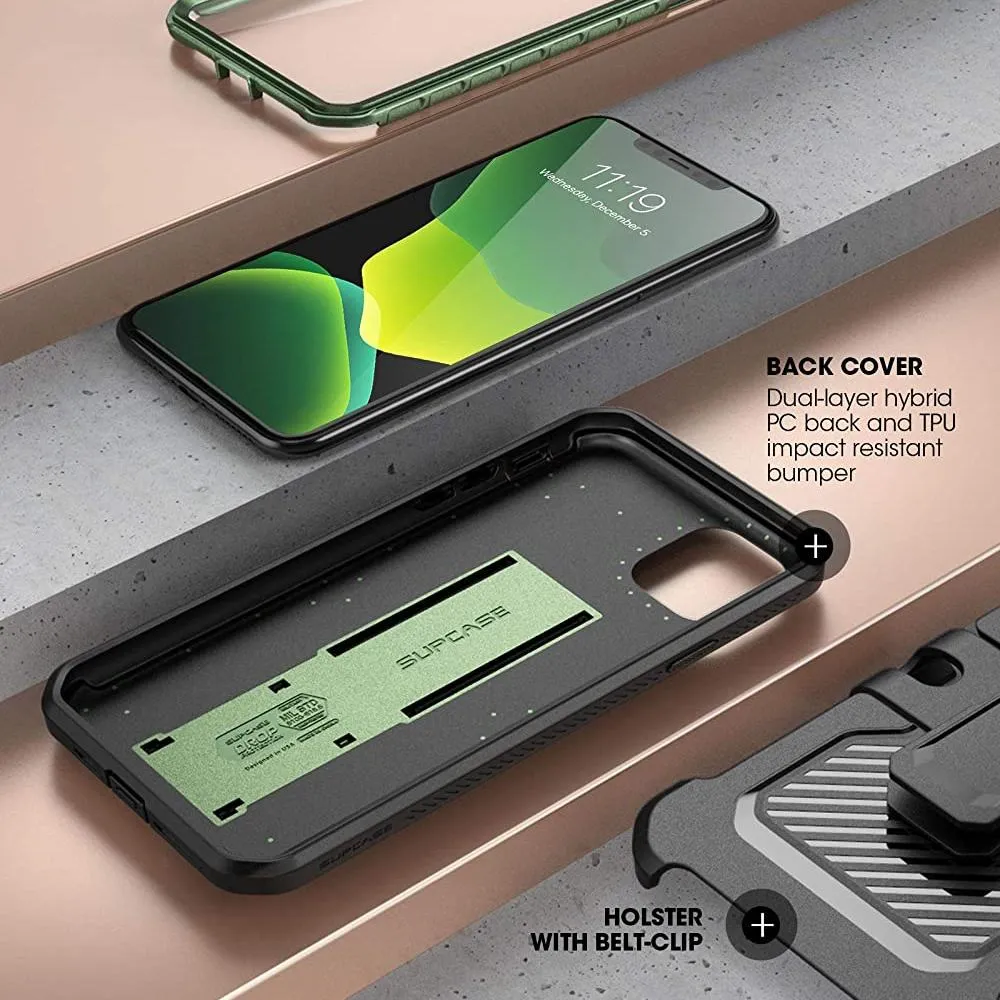 Editors Pick iPhone 11 6.1 inch Unicorn Beetle Pro Rugged Case-Dark Green  Stylish & Comfortable