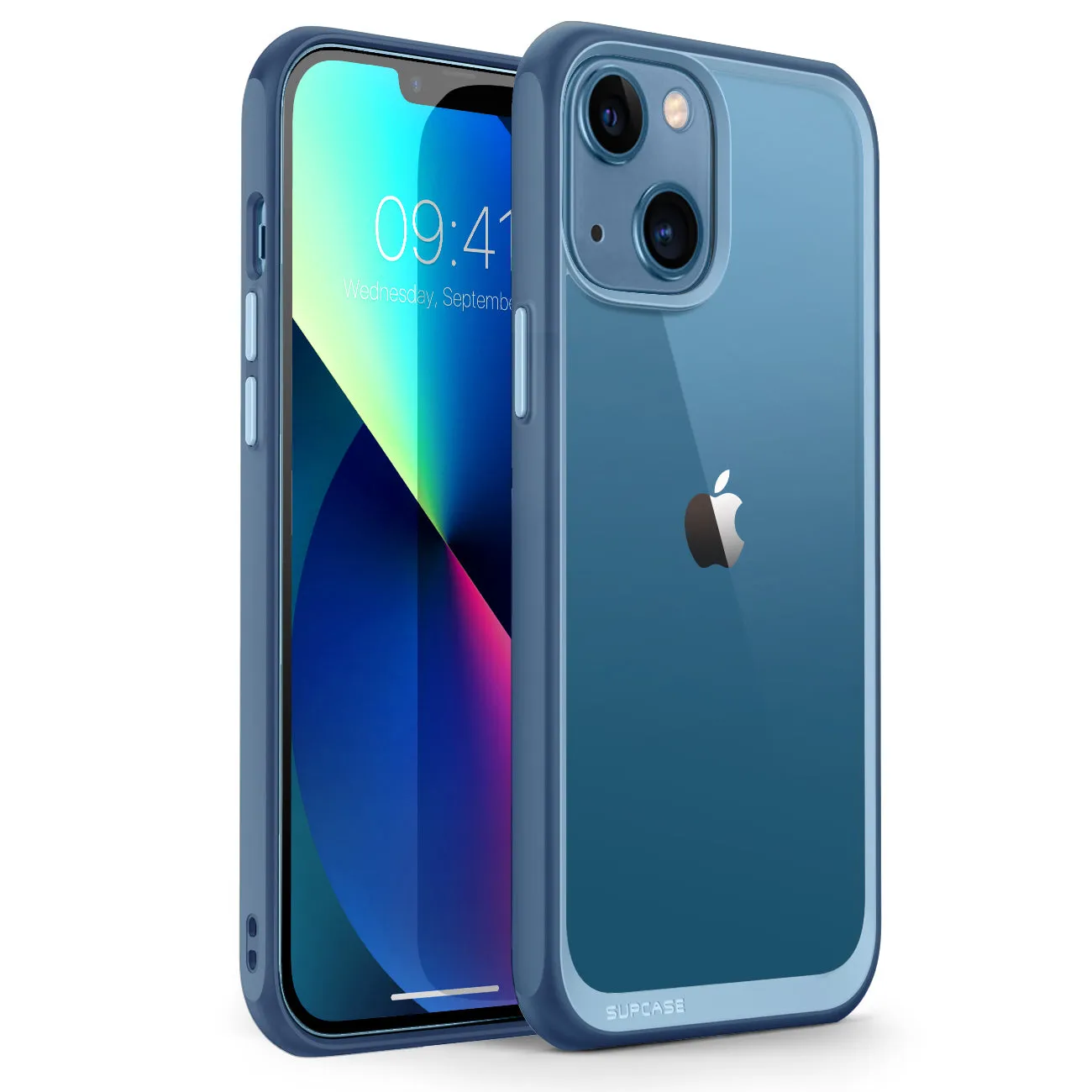 Editors Pick iPhone 13 6.1 inch Unicorn Beetle Style Slim Clear Case-Blue  Almost Sold Out!