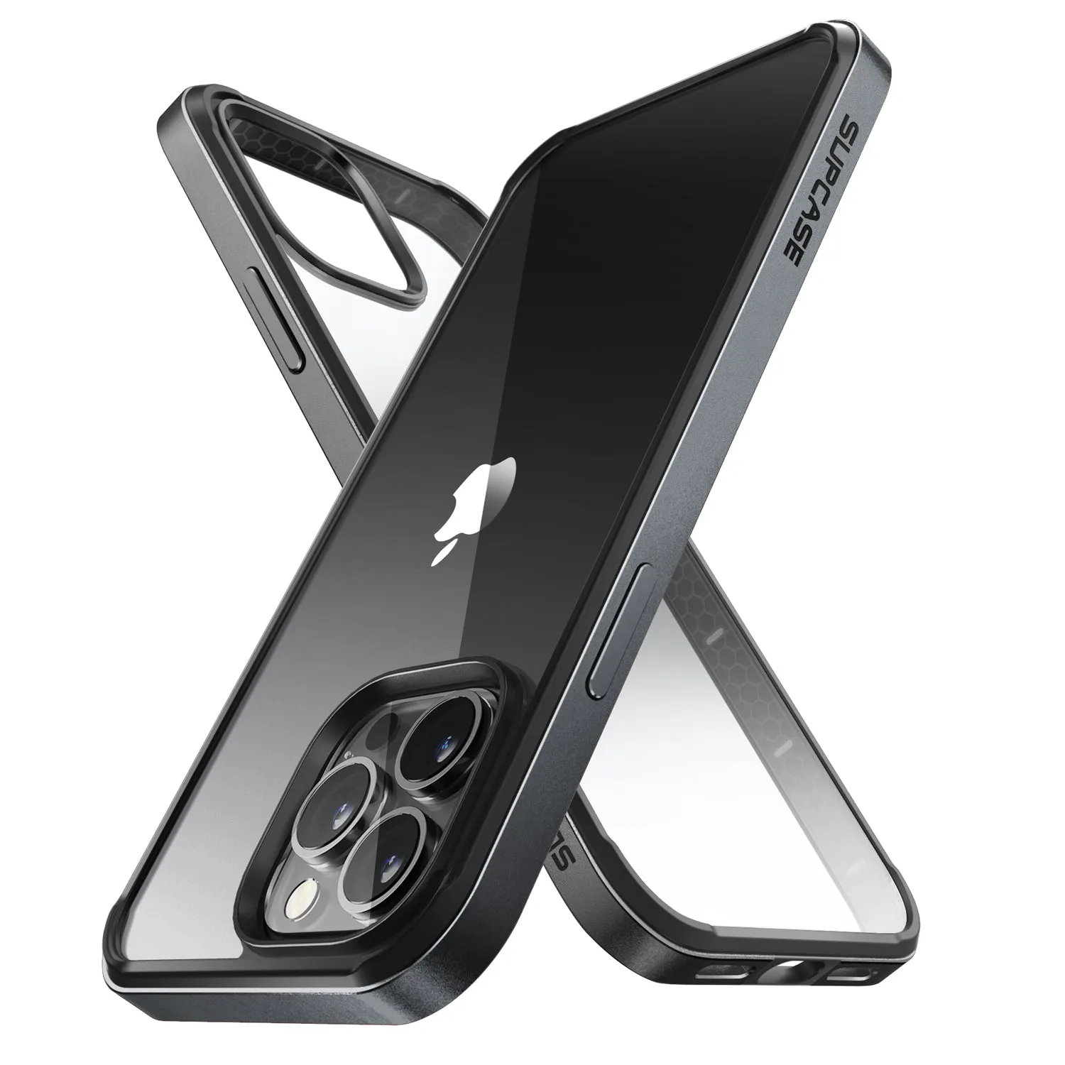 Editors Pick iPhone 13 Pro 6.1 inch Unicorn Beetle Edge Clear Bumper Case-Black  Almost Gone!
