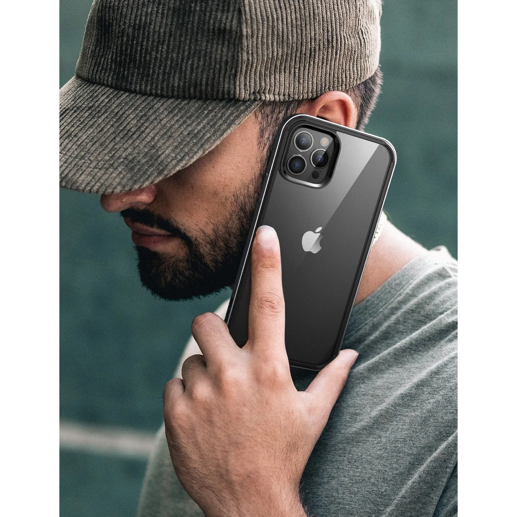 Editors Pick iPhone 13 Pro 6.1 inch Unicorn Beetle Edge Clear Bumper Case-Black  Almost Gone!